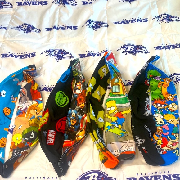 VARIETY Sock 2pk Polyester & Spandex BRAND NEW Sz:6-12. $15each - Picture 3 of 3